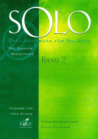 Solo Liederbuch Band 2 tiefe Ausgabe